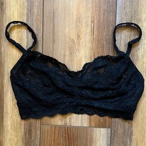 Cosabella Black Lace Bralette Women's Size S